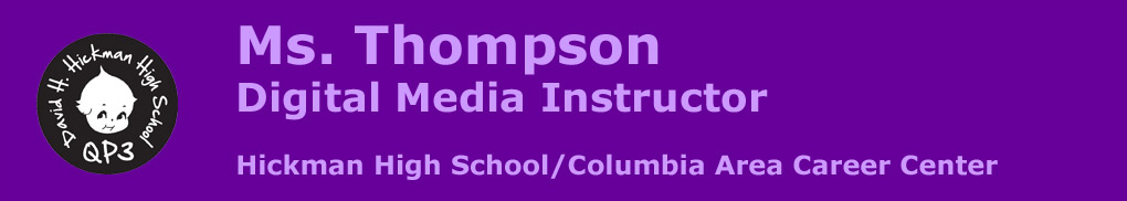 Ms. Thompson's Web Site Banner